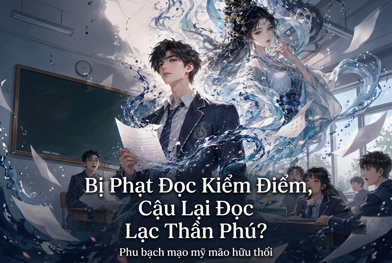 Bị Phạt Đọc Kiểm Điểm, Cậu Lại Đọc Lạc Thần Phú?