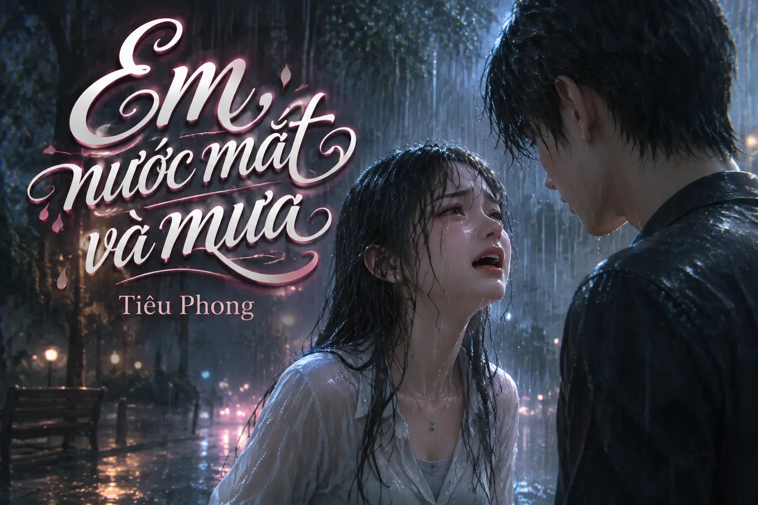 Em, nước mắt và mưa