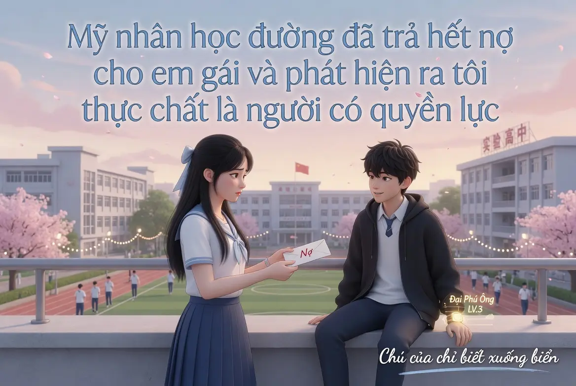 Hoa khôi học đường trả nợ thay em gái, phát hiện tôi lại là thần hào